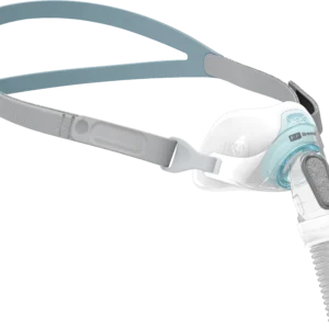 Fisher & Paykel Brevida nasal pillows CPAP mask, side view