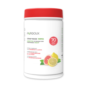 Pürdoux CPAP Mask Wipes - Grapefruit & Lemon Canister