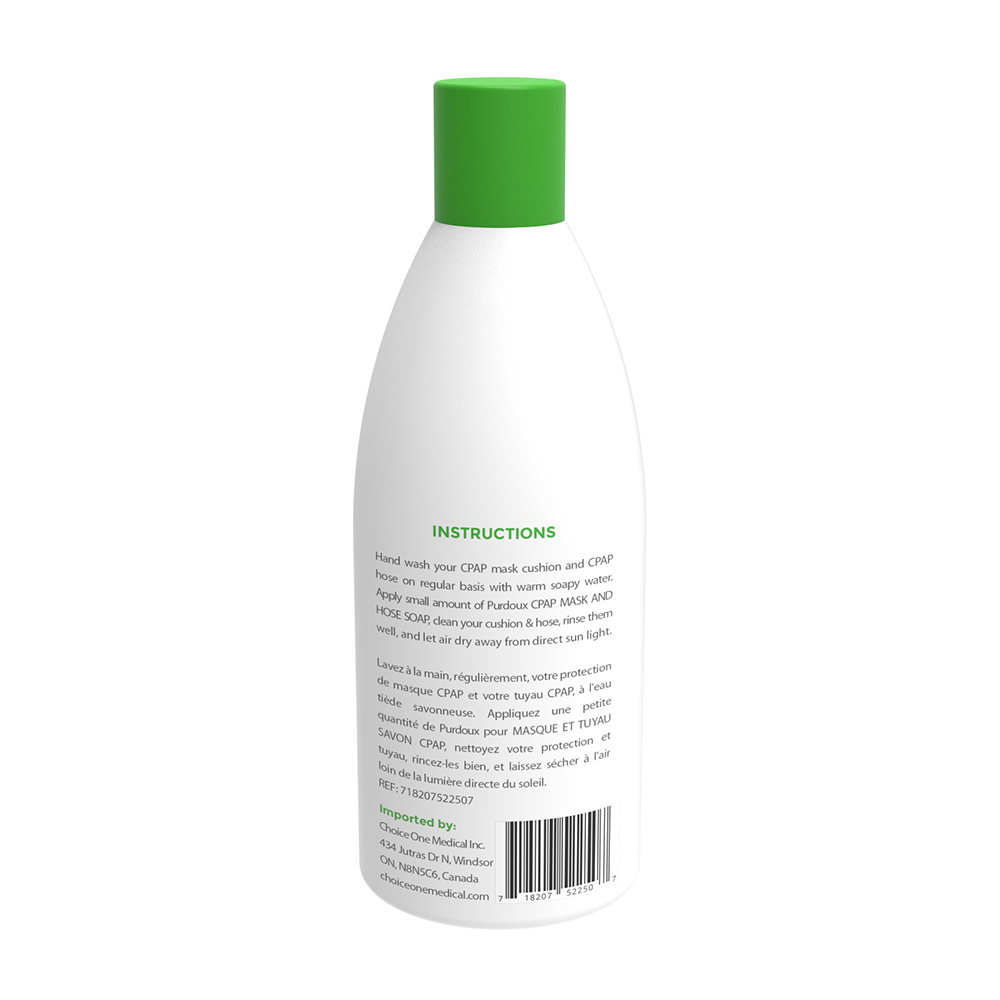 Pürdoux CPAP Mask & Hose Soap - Green Tea & Mint - Image 2