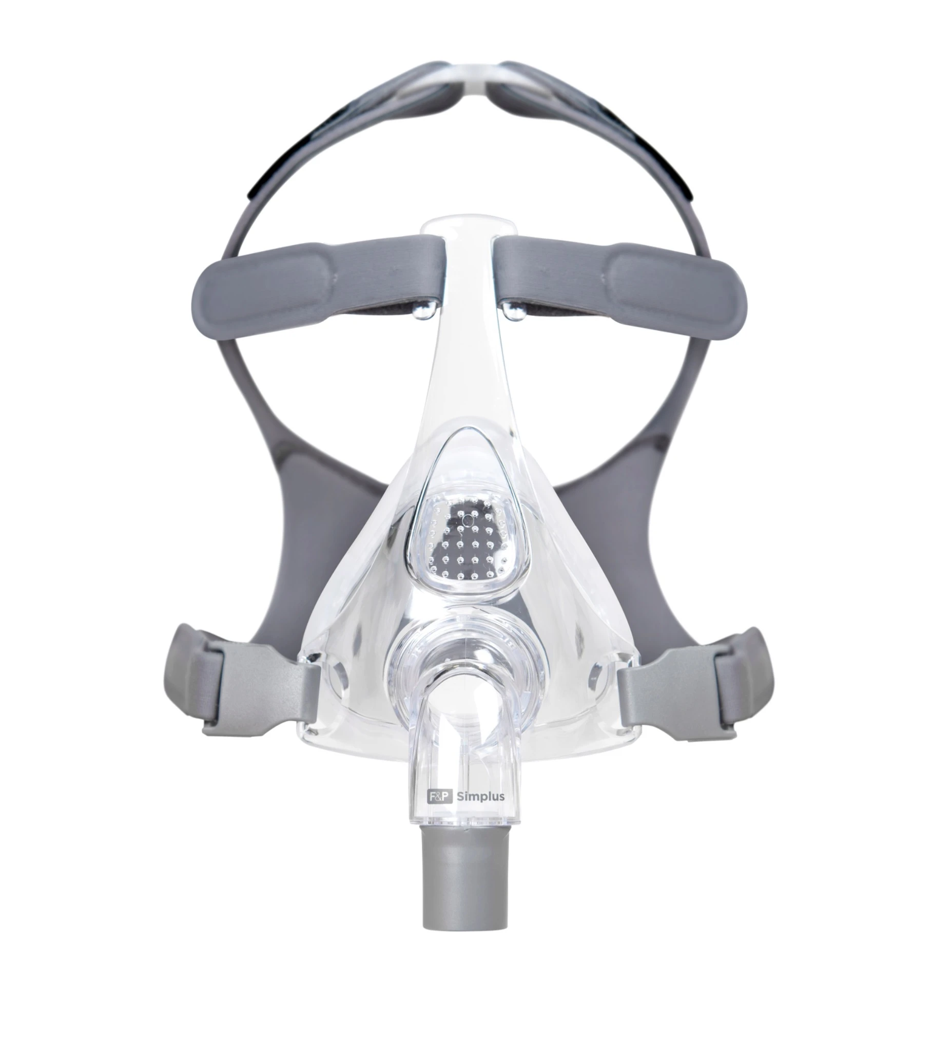Fisher & Paykel Simplus full face CPAP mask, front view
