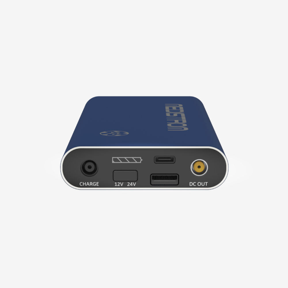 Medistrom Pilot Flex CPAP battery in dark navy